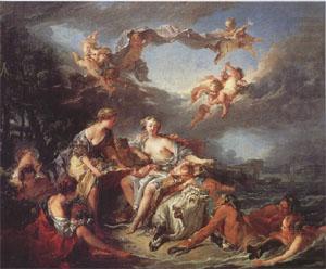 Francois Boucher The Rape of Europa (mk05) oil painting picture